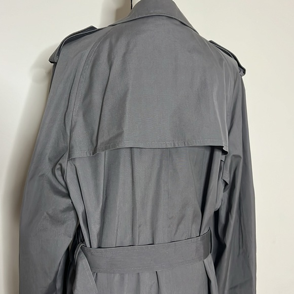 🧥Oversized EUC Women’s Gray Trench Coat - Picture 8 of 9